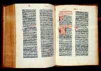 Библия первопечатника Гутенберга