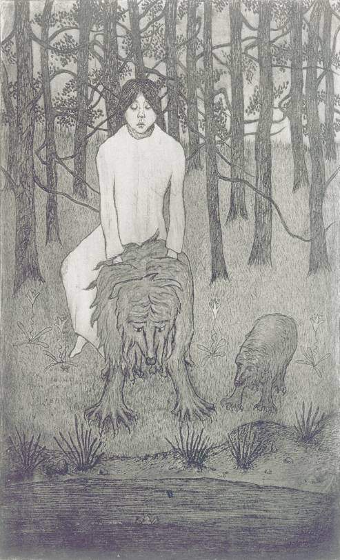 Хуго Симберг (1873-1917). 'Сказка'