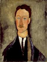 Амедео Модильяни (1884-1920). 'Портрет Леопольда Сурвагена'