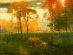 Джордж Иннесс (1825-1894) 'Солнечная осень', 1892
