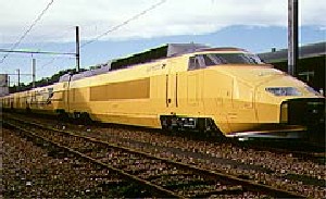 Сверхскоростной почтовый поезд TGV, 1984