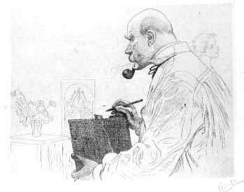 Карл Ларссон. 'Автопортрет' (1912)