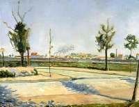 Поль Синьяк. Дорога Женневилье. 1883, масло