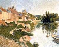 Поль Синьяк. 'Анделис. Берег', 1886, масло