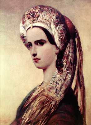 Знаменитая актриса Рашель