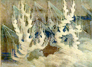 М.К.Чюрленис. Из цикла 'Зима', 2
