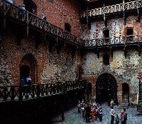 Двор Тракайского замка