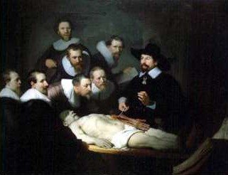 Рембрандт. 'Урок анатомии доктора Тульпа' (1632)