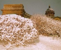 Зима. Казанский собор