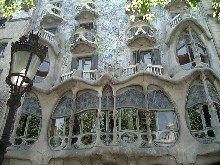 Каса Батльо (Casa Batllo) - творение архитектора Гауди