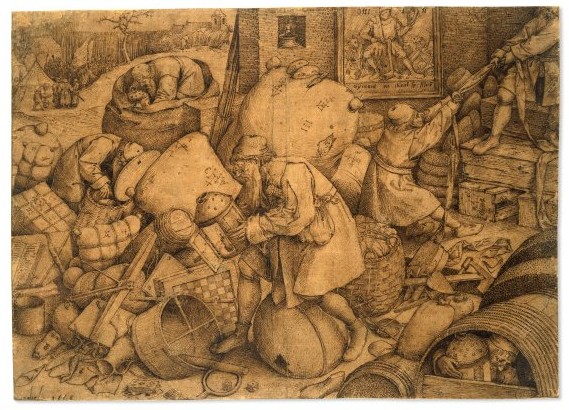 Питер Брейгель Старший. Обыватель. (1558)