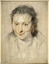 Рубенс. Портрет Изабеллы Брант. (около 1621 г.)
